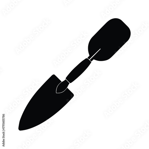 Gardening Hand Trowel Vector Illustration