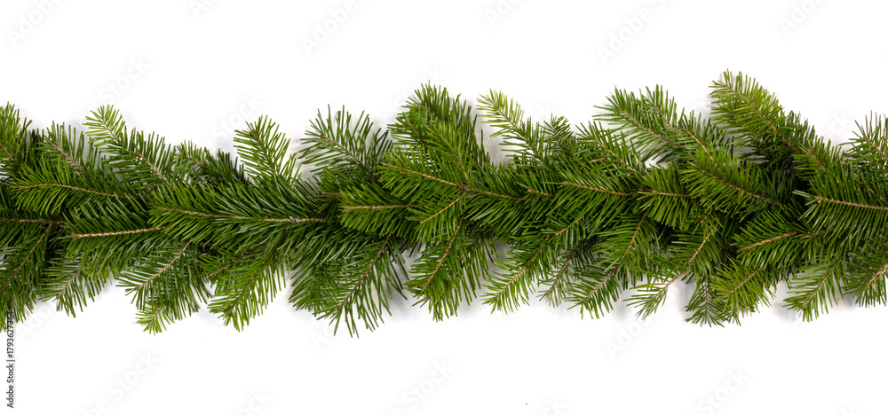 Fototapeta premium Christmas frame in a row