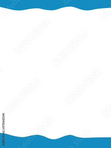 abstract blue border