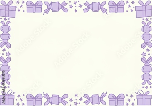 Christmas and New Year Winter Holiday Background