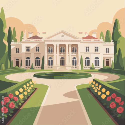 Mansion - expensive luxury multi-million-dollar real estate concept for billionaires