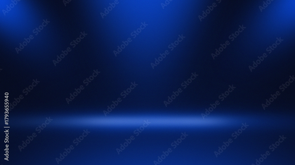 Obraz premium blue with dark gradation