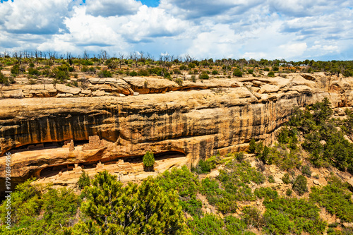 Vászonkép Mesa Verde National Park is a national park of the United States and UNESCO World Heritage Site located in Montezuma County, Colorado