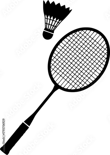 Badminton racket silhouette, Badminton Racket and shuttlecock silhouette, Badminton racket, Badminton racket clipart, Racket silhouette, Shuttlecock silhouette