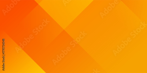 Minimal orange background vector. Abstract yellow and orange warm tone background with simple lines.