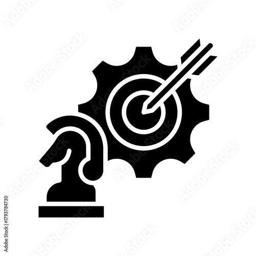 Effective Strategies glyph icon