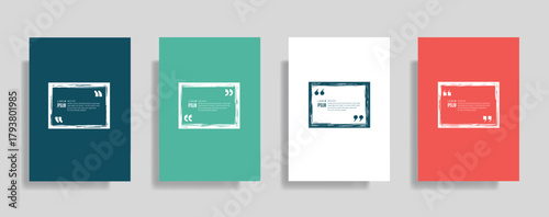 Vibrant Quote Templates for Social Media Engagement and Marketing Campaigns, Perfect for Business Promotions and Inspiring Messages across Platforms