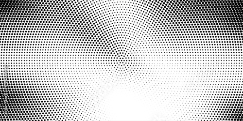 Abstract halftone sunburst background. Pop art comic book strip cover design. Explosion, isolated retro style comics radial background.