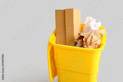 Container for garbage with ...