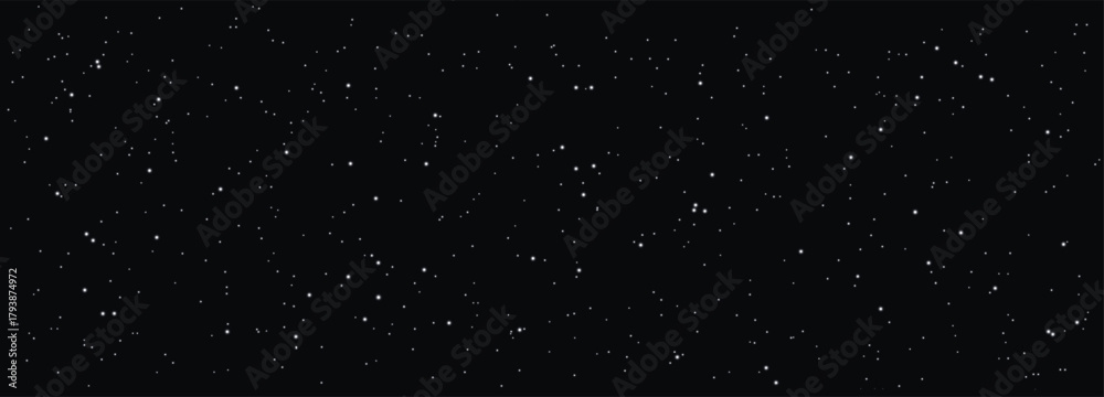 Fototapeta premium night time sky background with glittering stars