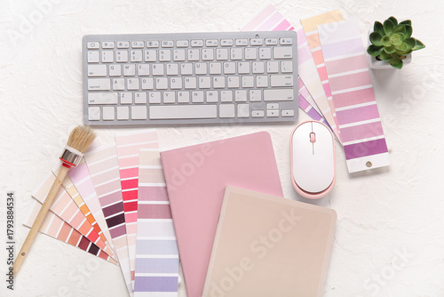 Creative design workspace w...