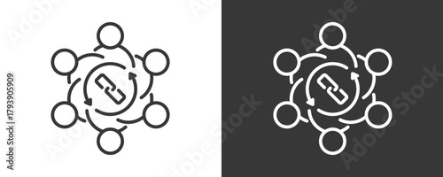 Inclusion Icon Set Vector Collection Isolated In Black And White