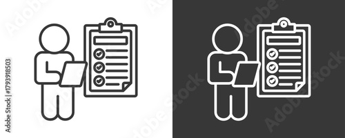 Accountability Icon Set Vector Collection Isolated In Black And White
