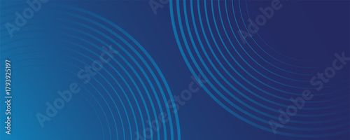 Dark blue dynamic abstract vector background with diagonal lines. 3d business presentation banner cover for sales event evening party. Fast moving circles, soft wave lines and decoration lines. Eps 10