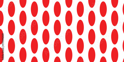 simple red oval pattern for banner poster background.