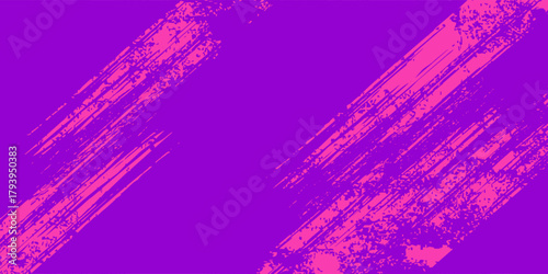 Running Poster Design %E2%80%93 Abstract Colorful Splash Illustration in Purple and Blue for City Marathon