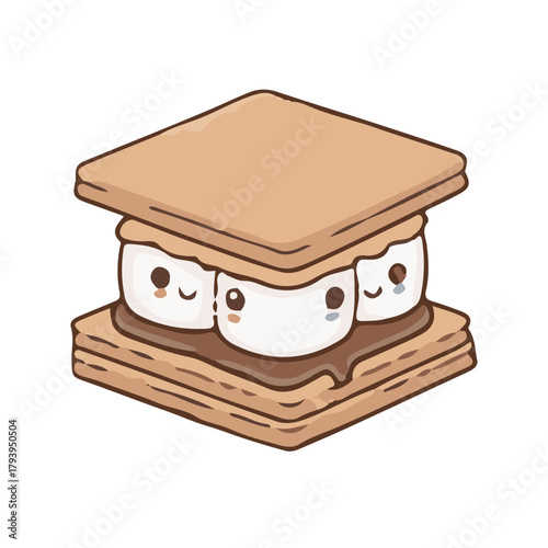 smores sandwich with ham