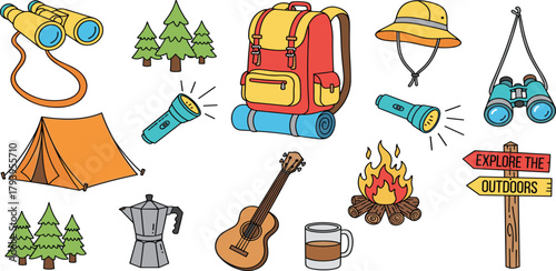 Camping and Outdoor Adventure Explore Nature's Beauty with Essential Equipment and Activities