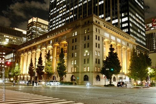 東京駅周辺の夜景