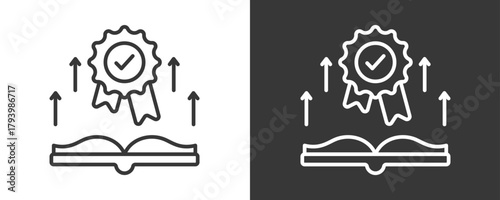 Improvement Icon Set Vector Collection Isolated In Black And White