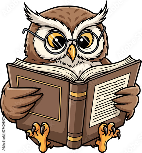 engaged feathered scholar meticulously studies, unlocking intellectual curiosity and educational wisdom, isolated on transparent background