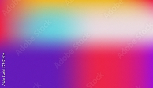 Dreamy Blend of Colors with Pastel Gradient of Red Turquoise White and Purple Hues for Serene Digital Artwork 120