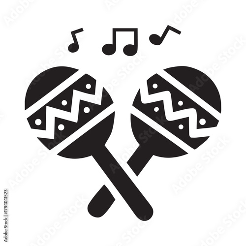 maracas icon design