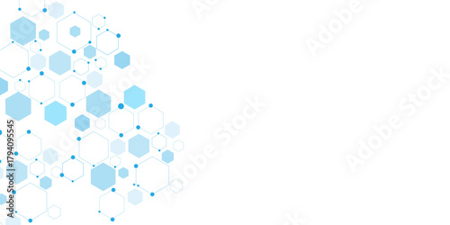 abstract geometric blue texture background. blue hexagon 3D background texture. 3d rendering illustration. Clear pattern abstract background hexagon .Futuristic abstract banner.