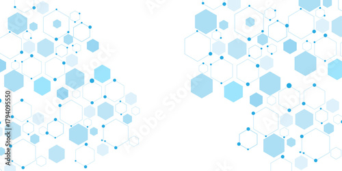 abstract geometric blue texture background. blue hexagon 3D background texture. 3d rendering illustration. Clear pattern abstract background hexagon .Futuristic abstract banner.