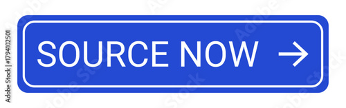 Source Now E Commerce Button with Arrow for Call to Action