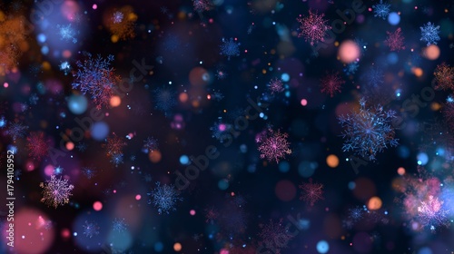 seamless New Year Eve background