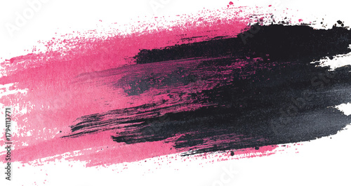 Colorful watercolor brush strokes vector. set of paint splatter illustration. Vibrant watercolor ink blots on Orange stroke of paint isolated on transparent background