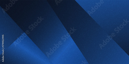 Luxury blue background. Abstract glowing background with grainy texture