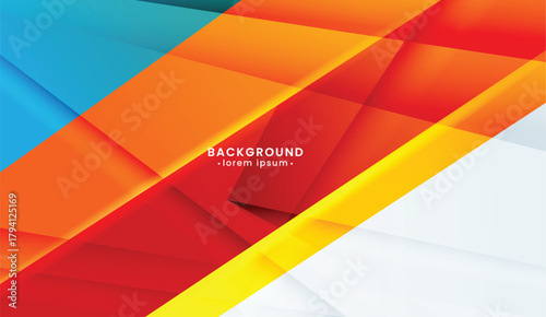 Abstract blue, orange, and red graphic background suitable for website banners, social media posts, and digital designs. Perfect for colorful projects.