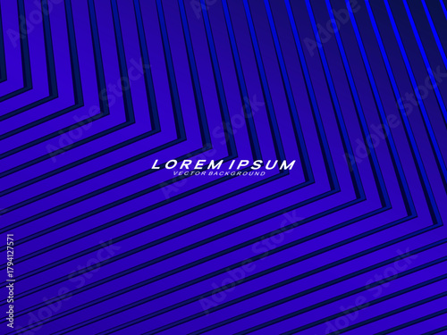 Premium background design with diagonal dark blue stripes pattern. Vector horizontal template for digital lux business banner, contemporary formal invitation, luxury voucher, prestigious gift certific