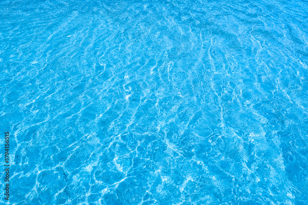 Obraz premium Blue Seawater is Beautiful with nature and wonders of tropical waters and paradise beaches of the Andaman Sea