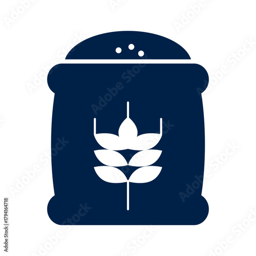 Flour sack vector illustration icon design trendy