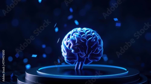 Artificial Intelligence Digital Brain Technology