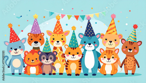 Funny Animal Party Hats