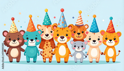 Funny Animal Party Hats