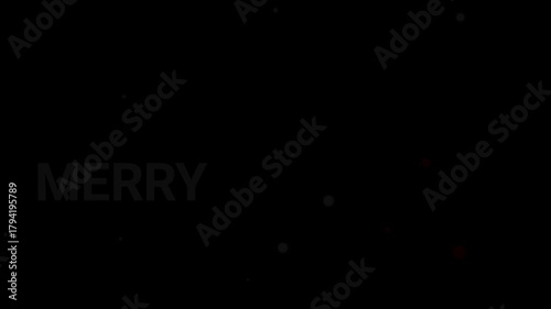 Wallpaper Mural merry christmas title animation Torontodigital.ca