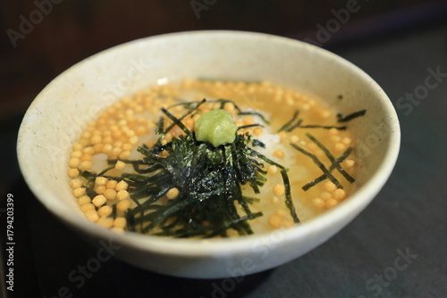 あたたかいお茶漬け