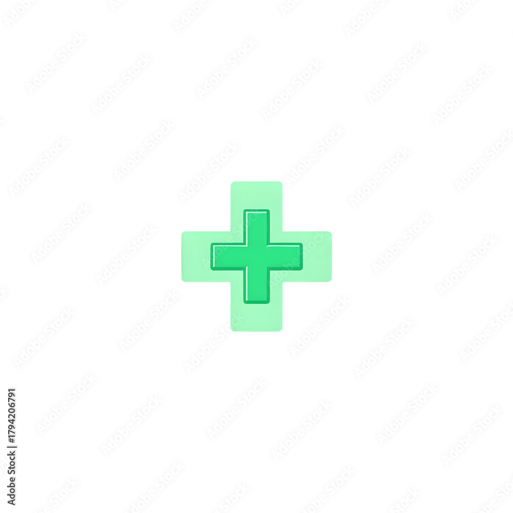 Fototapeta premium medical cross symbol