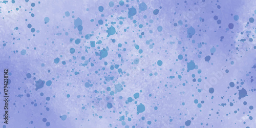 Blue water drops pattern on glass creating a wet cold nature texture background