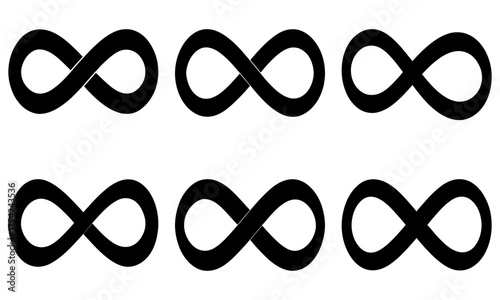 Endless possibilities with infinity symbols, perfect for growth mindset designs, mathematical concepts, and timeless elegance in your creative projects