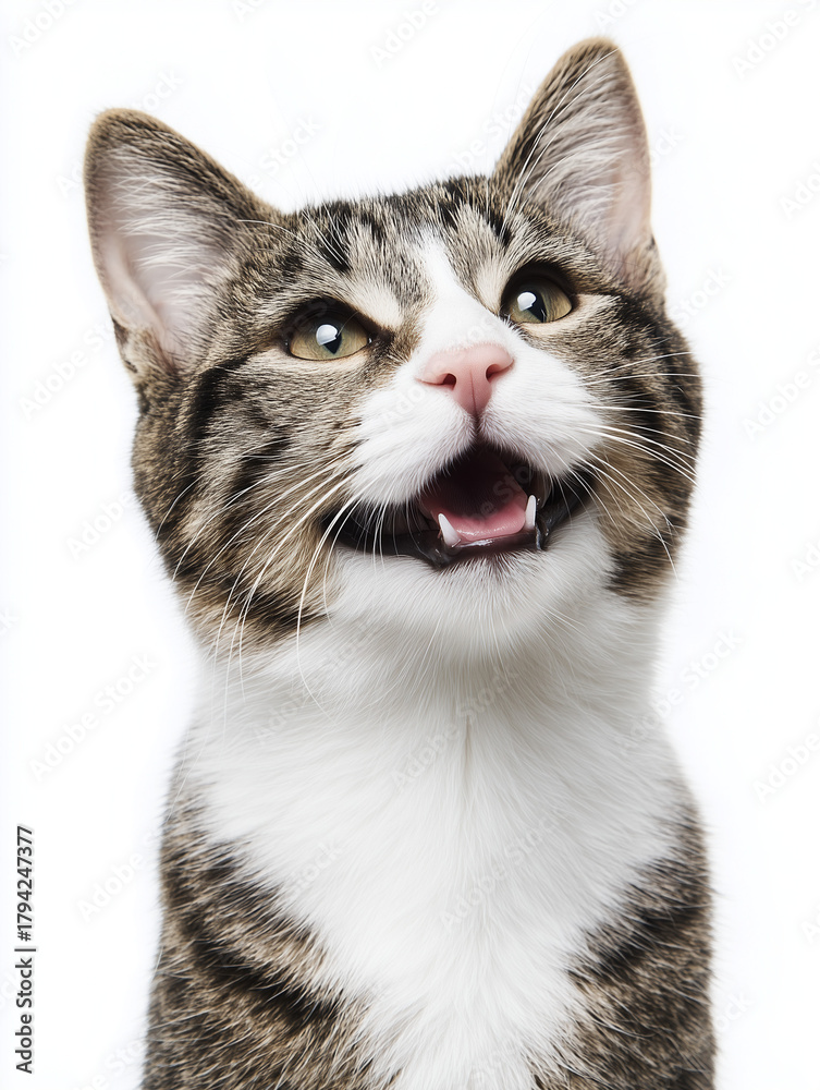 Fototapeta premium Cute Cat studio image
