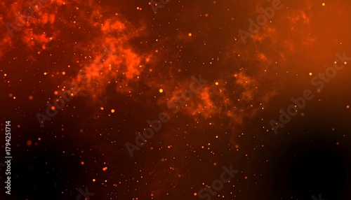 Intense Glowing Sparks Texture