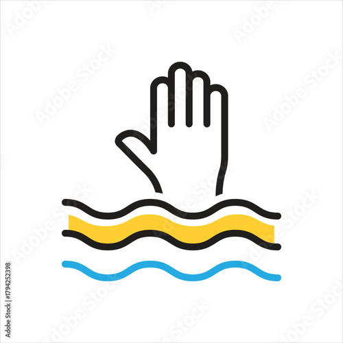 Multi color icon for urge