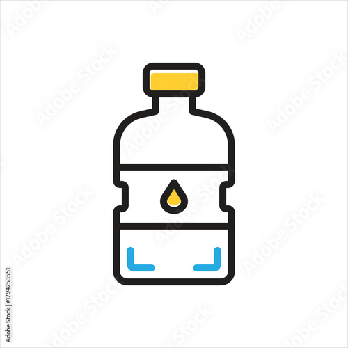 Multi color icon for mineral