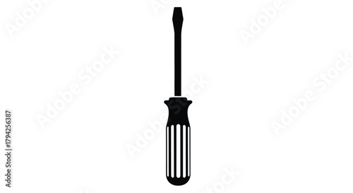 Abstract geometric shapes with vibrant color gradients and a distinctive silhouette